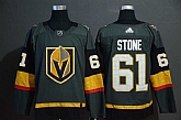 Vegas Golden Knights 61 Mark Stone Gray With Special Glittery Logo Adidas Jersey,baseball caps,new era cap wholesale,wholesale hats
